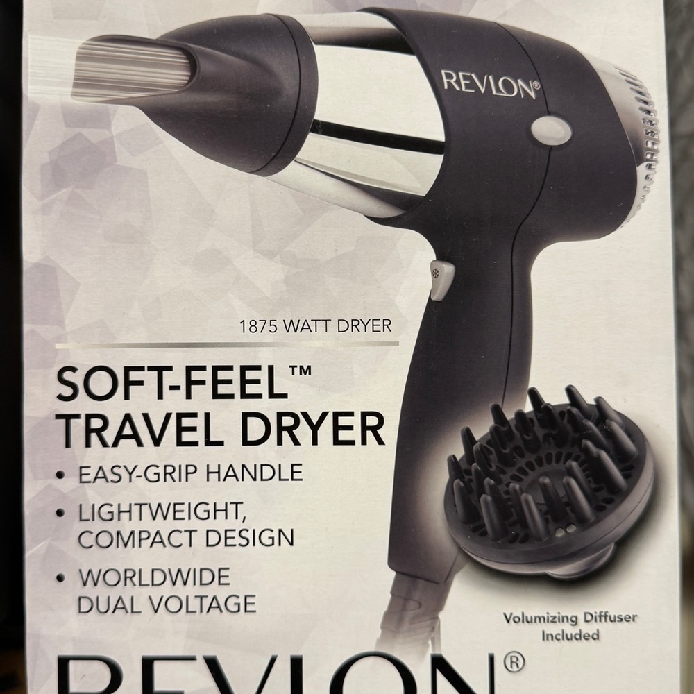 New Revlon Travel Hair Dryer